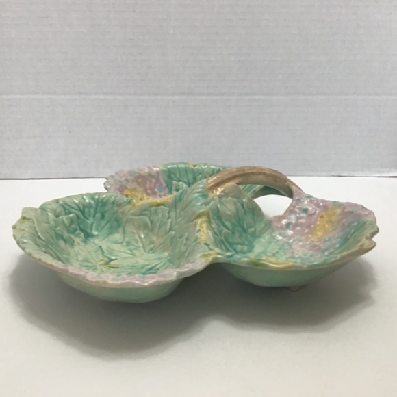 Vintage Pastel Avon Ware England Divided Shabby Sweet Candy Dish - Picture 2 of 8